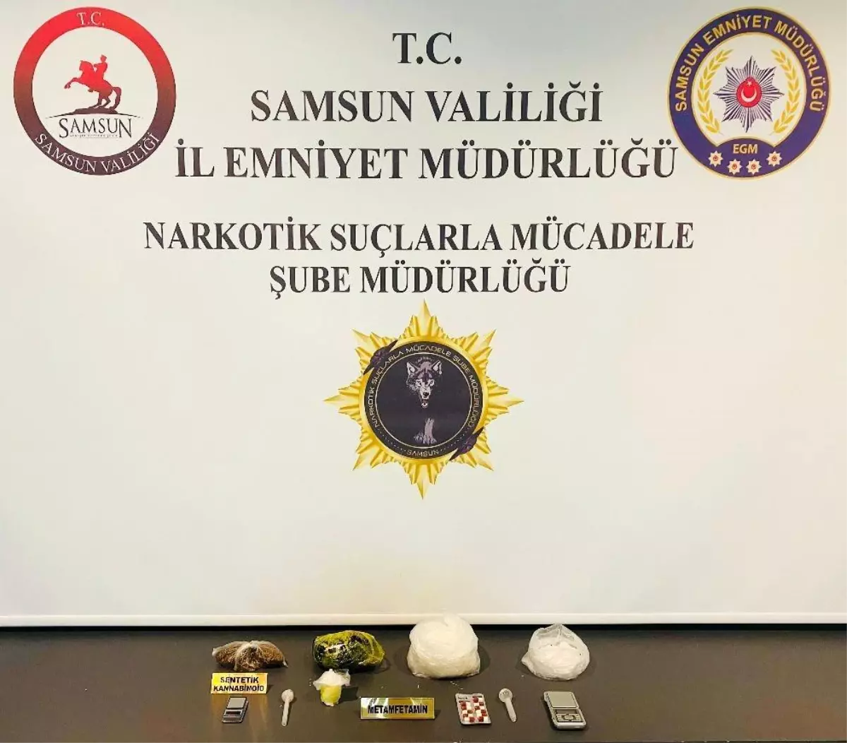 Samsun\'da Uyuşturucu Operasyonu