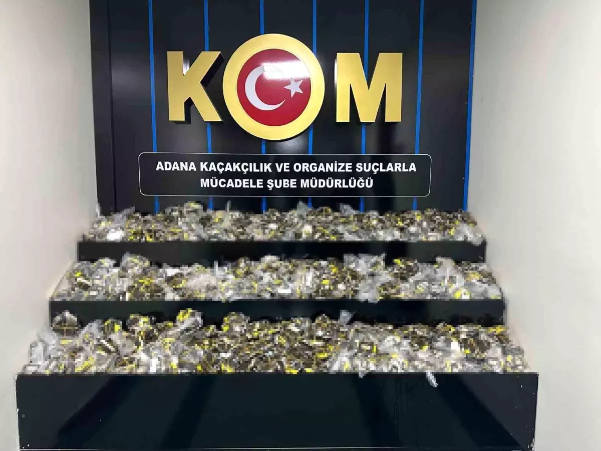 Adana\'da Kaçak Tütün Operasyonu