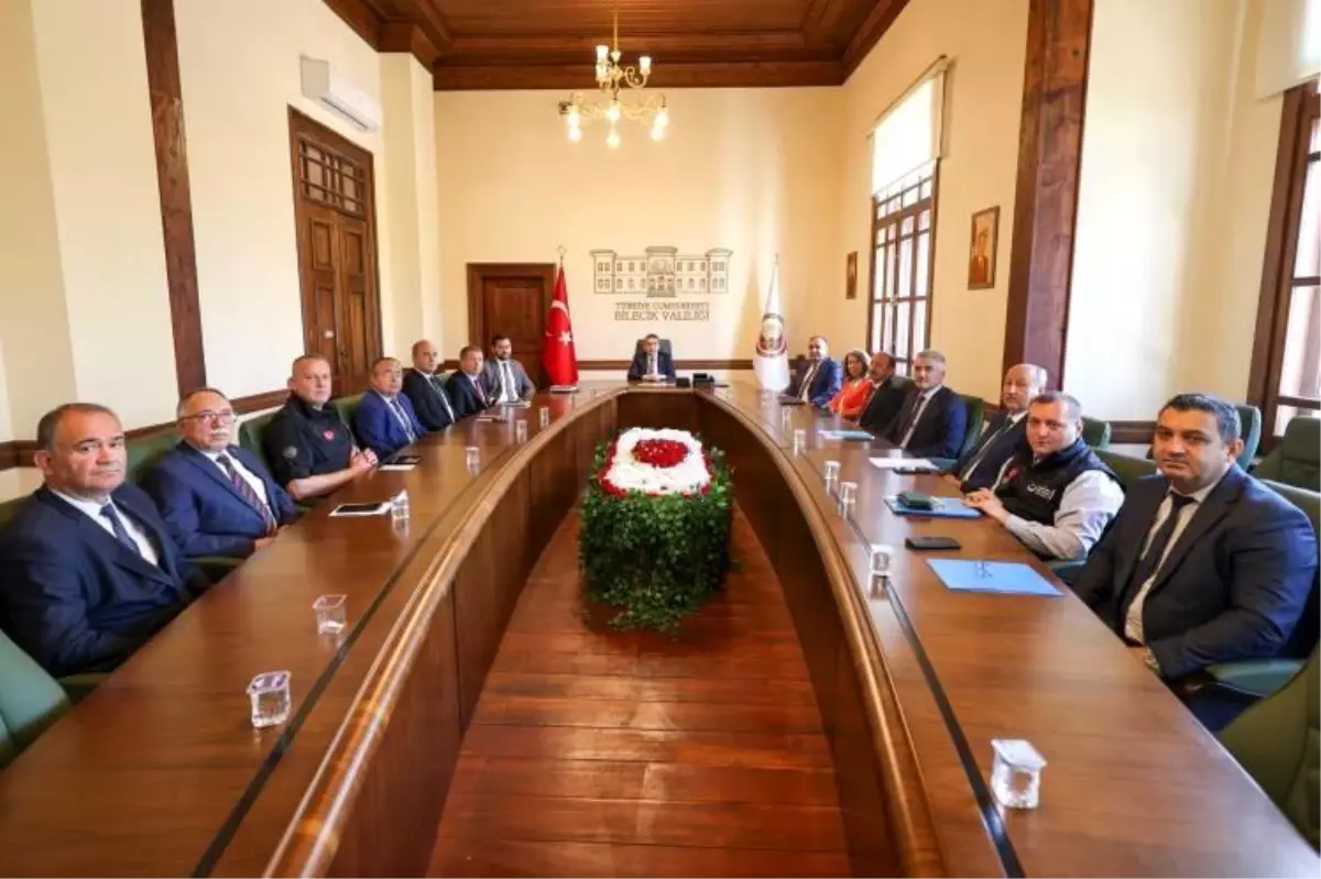 Bilecik\'te Valilik Toplantısı Yapıldı