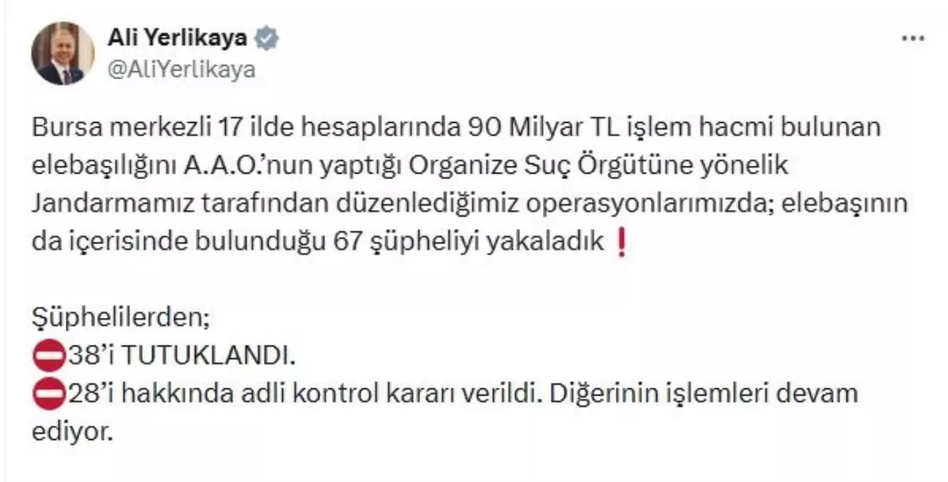 90 milyar liralık operasyon