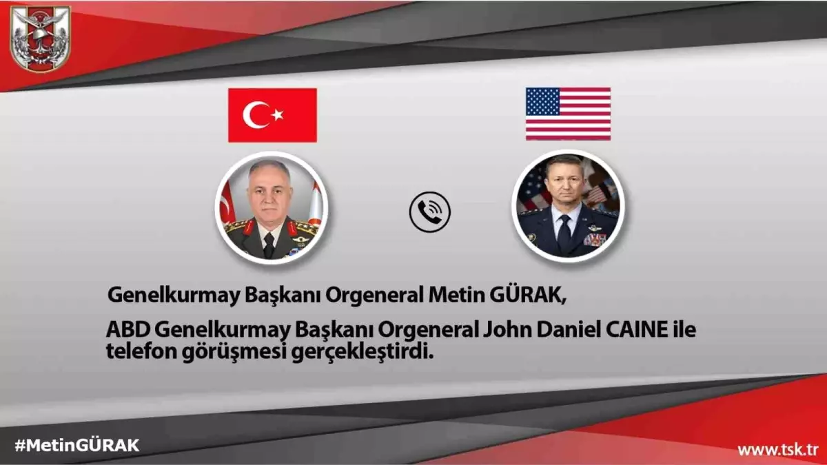 Gürak ve Caine Görüştü