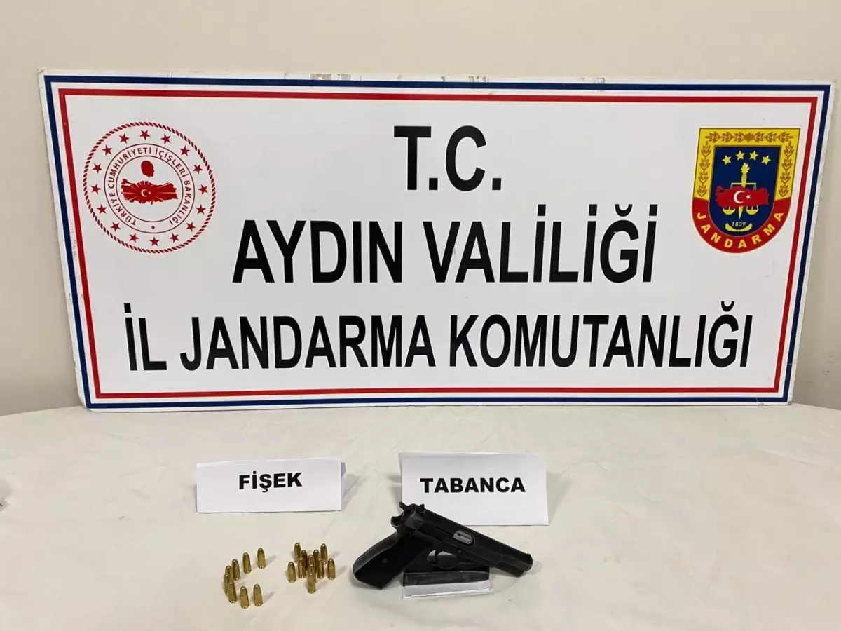 Aydın\'da Ruhsatsız Silah Operasyonu