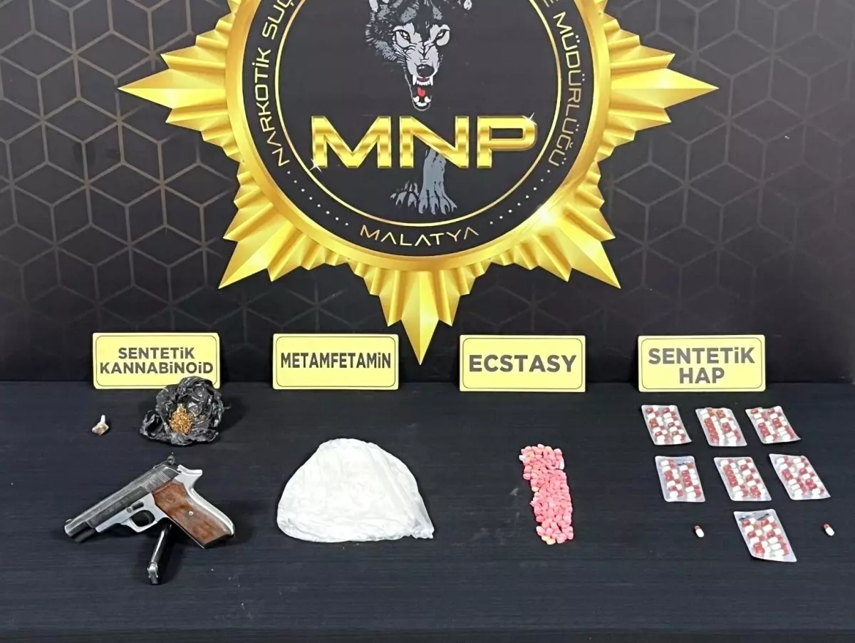 Malatya\'da Uyuşturucu Operasyonu: 4 Gözaltı