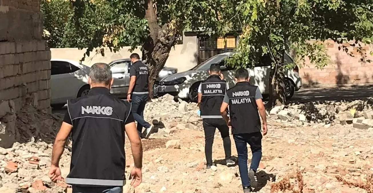 Malatya\'da Uyuşturucu Operasyonu: 4 Tutuklama