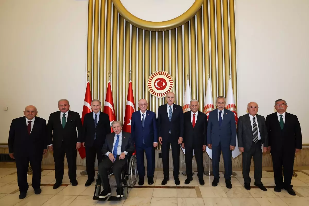 Kurtulmuş ve Eski Başkanlar Buluştu