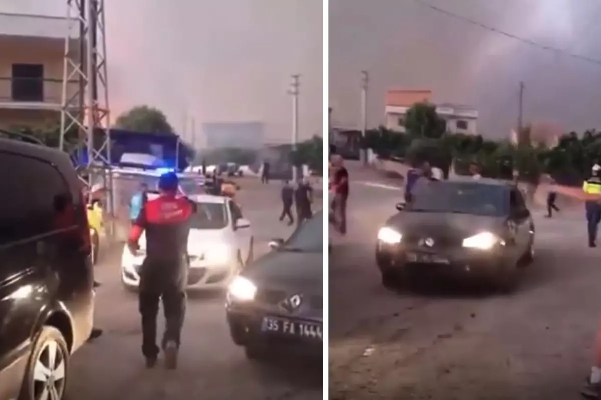 Aliağa\'daki yangın Foça\'ya doğru genişledi, bazı evler tahliye edildi