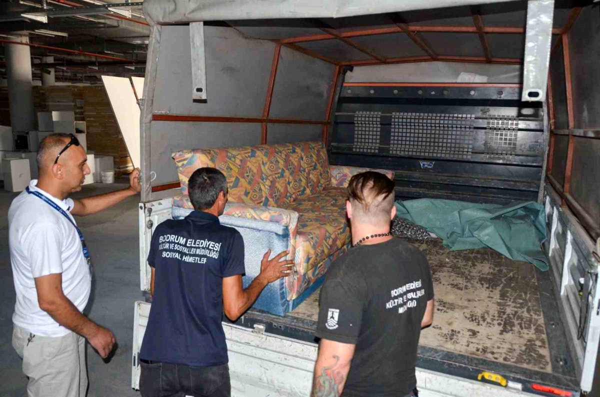 Bodrum Belediyesi\'nden \'Atma-Paylaş\' Projesi: 2025\'te 136 Parça Eşya İhtiyaç Sahiplerine Ulaştırıldı