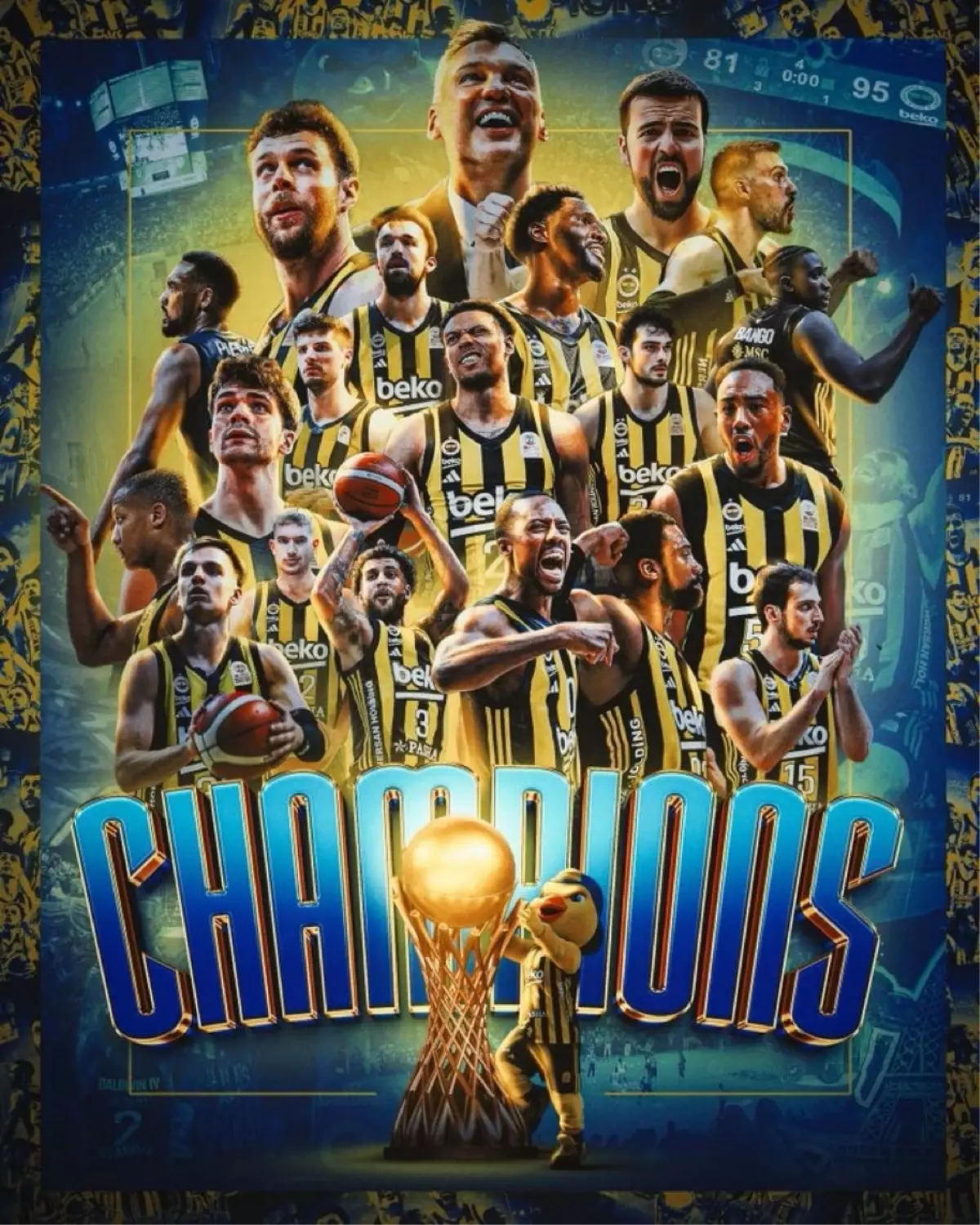 Fenerbahçe Beko Şampiyon!