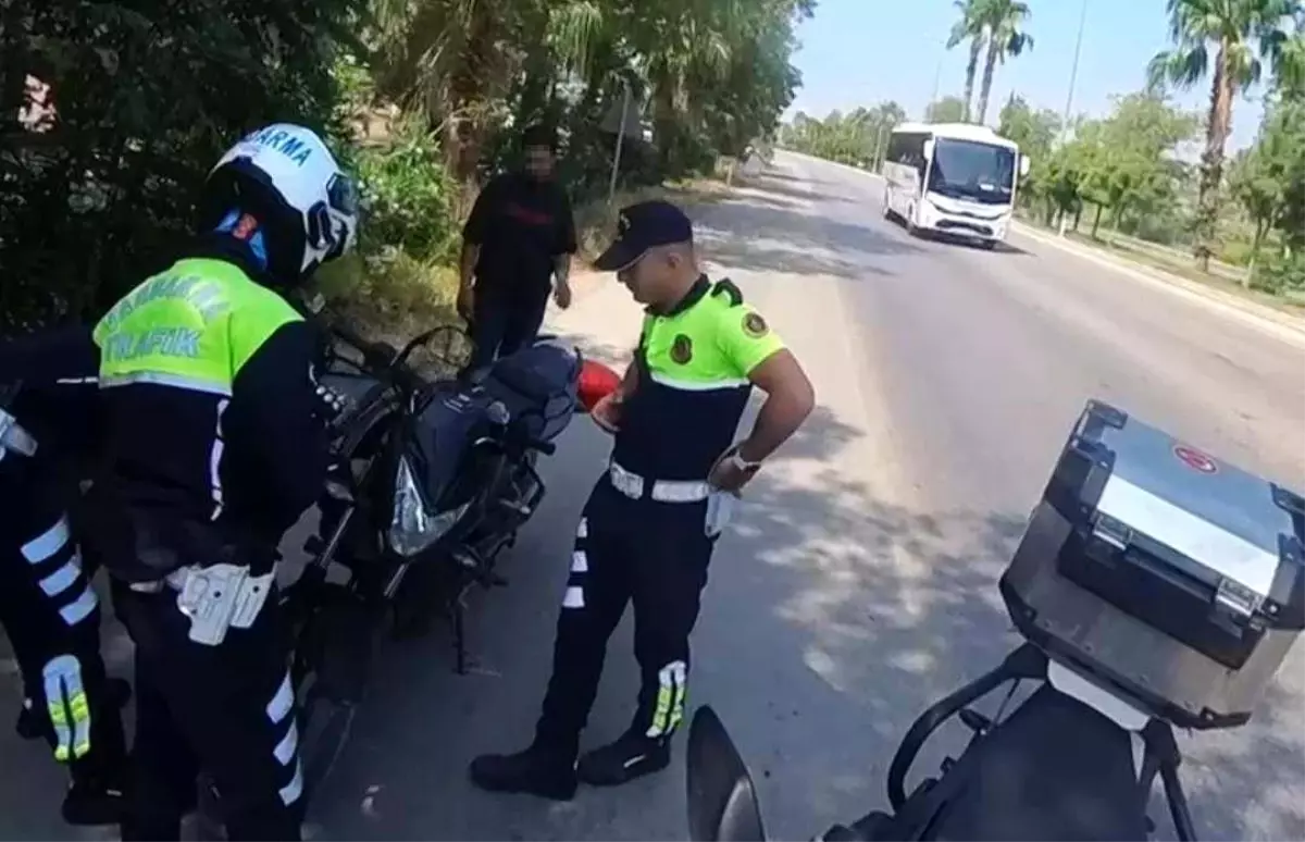 Çalıntı Motosikletten Kaçan Şüpheli Yakalandı