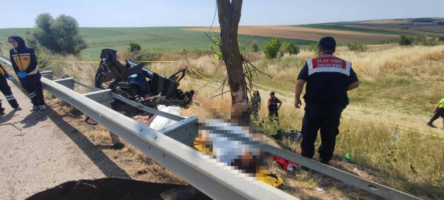 Edirne'de Feci Kaza: 5 Ölü, 1 Yaralı