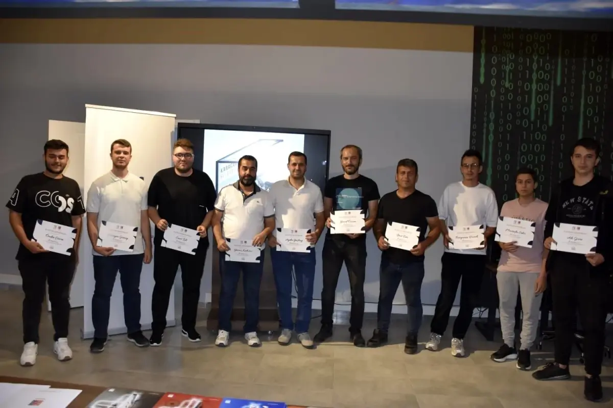 Karacabey\'de Ücretsiz SolidWorks Kursu Tamamlandı
