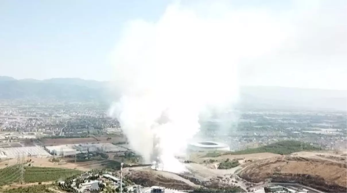 İzmit\'te Çöp Tesisinde Yangın