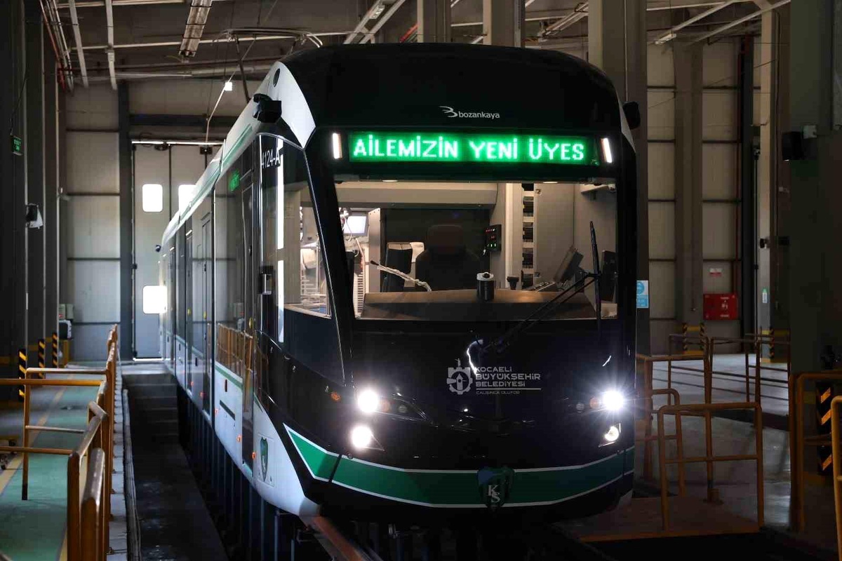 Kocaeli\'ye Yeni Tramvaylar Geliyor