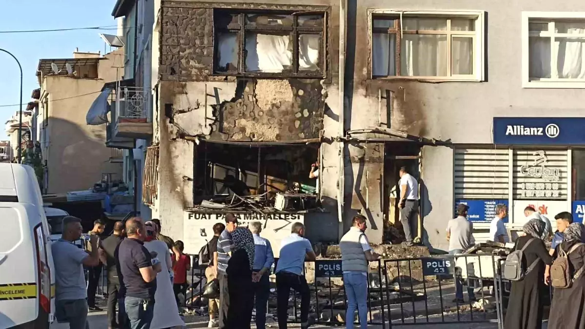Kütahya\'da Tüp Bayisinde Patlama: 7 Yaralı