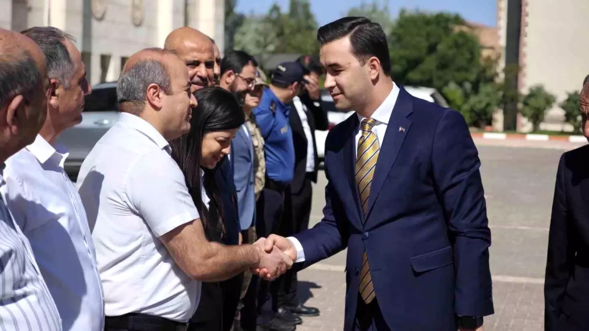 Yeni Kaymakam Mehmet Kaya, Midyat\'ta Görevine Başladı