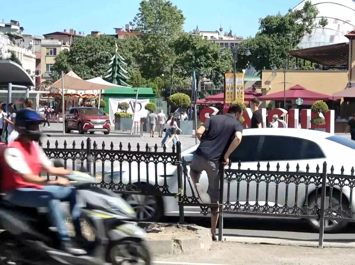 Samsun\'da Yayalar Tehlike Yaratan İhlaller Yapıyor
