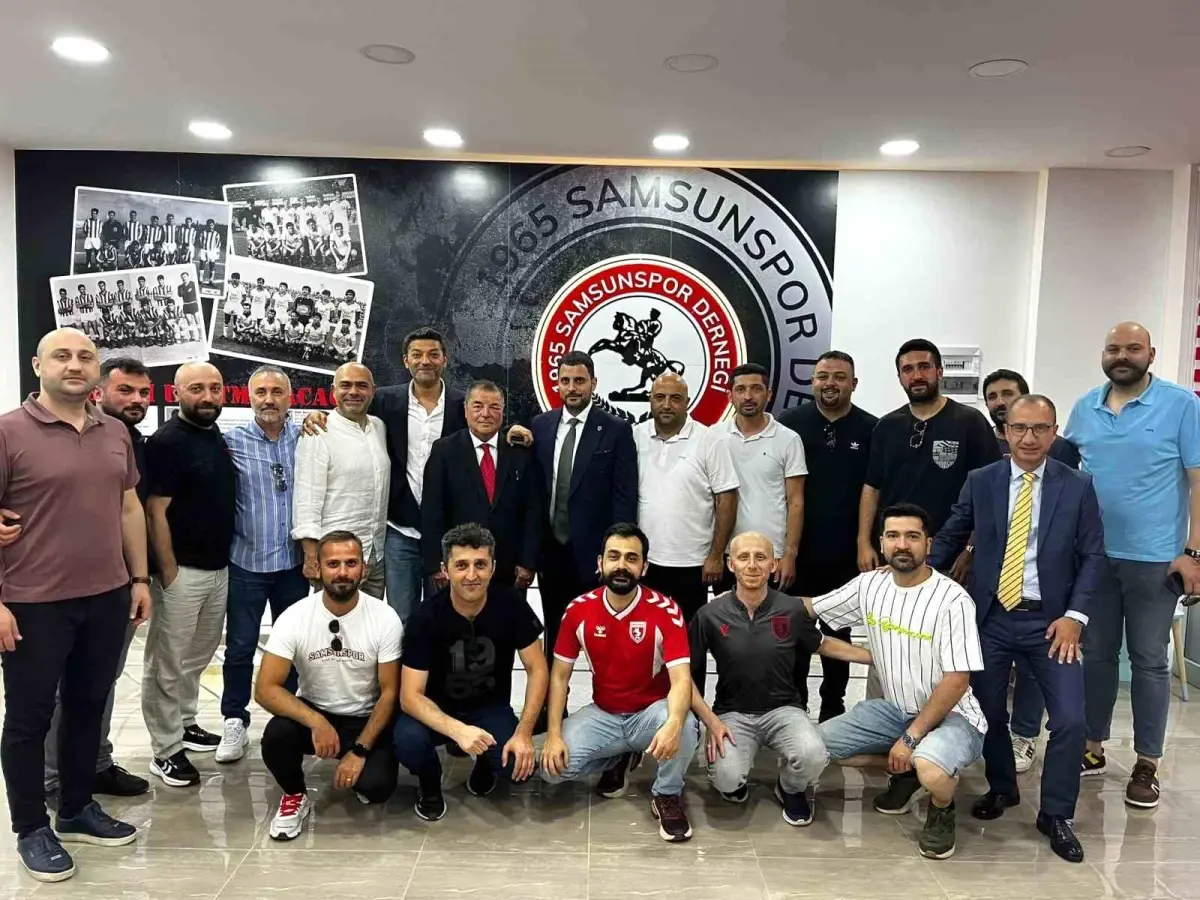 Samsunspor Yönetimi Derneği Ziyaret Etti