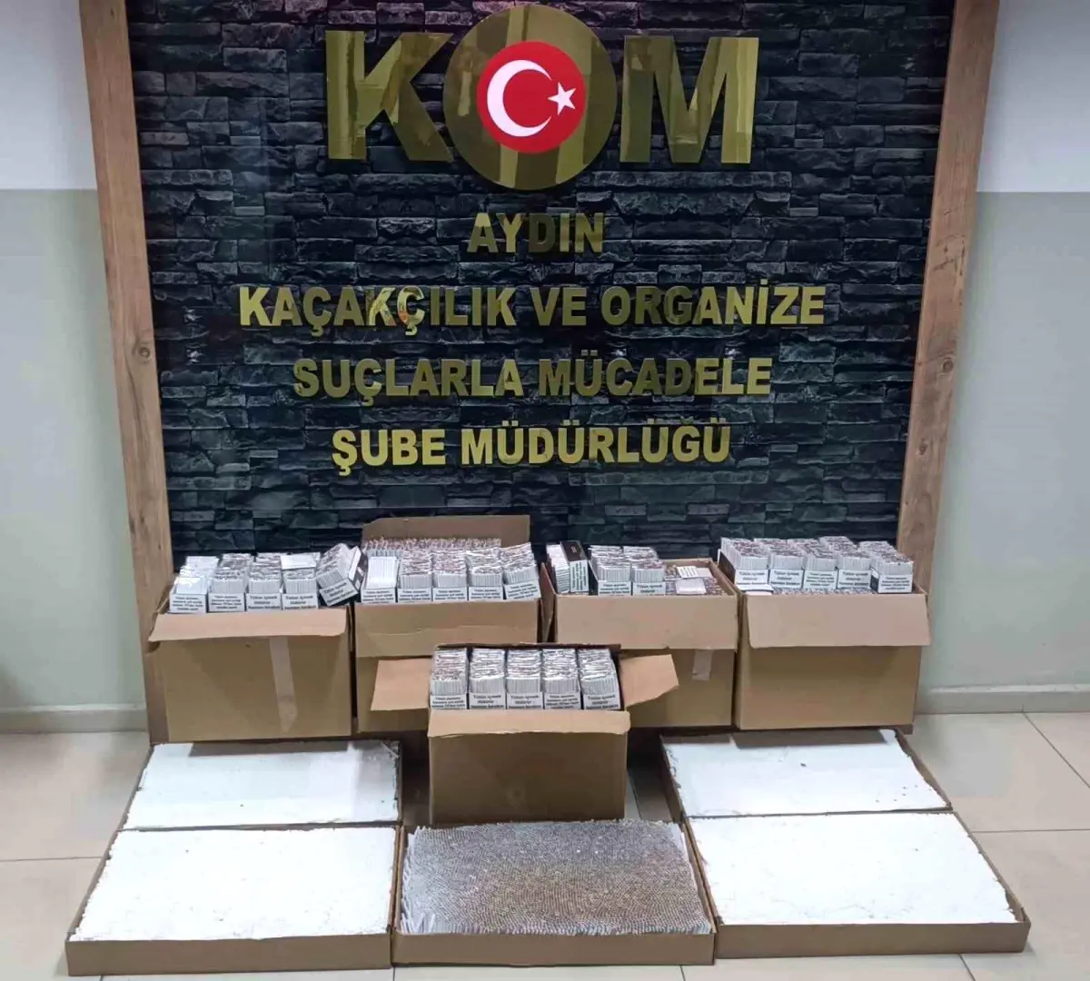 Aydın\'da 77 Bin Dolu Makaron Ele Geçirildi