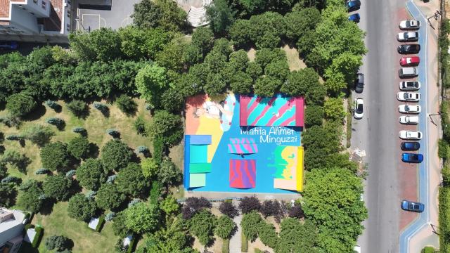 Ataşehir'de duygu dolu anlar Mattia Ahmet Minguzzi Kaykay Parkı açıldı