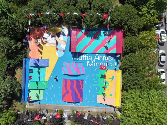 Ataşehir'de duygu dolu anlar Mattia Ahmet Minguzzi Kaykay Parkı açıldı