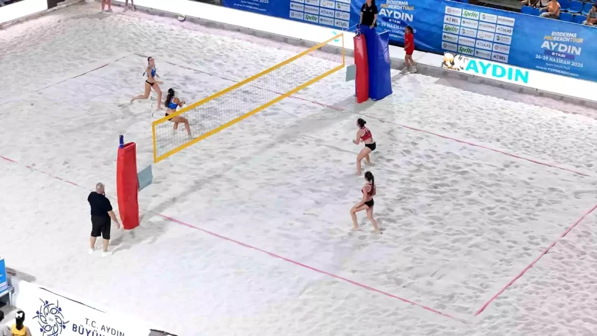 Uluslararası Plaj Voleybolu Türkiye Serisi Aydın Etabı Başladı