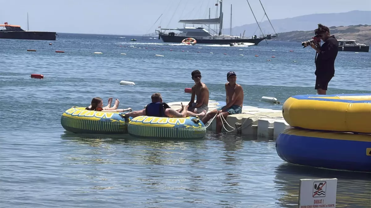 Bodrum\'da Sıcak Hava Turistleri Büyüledi