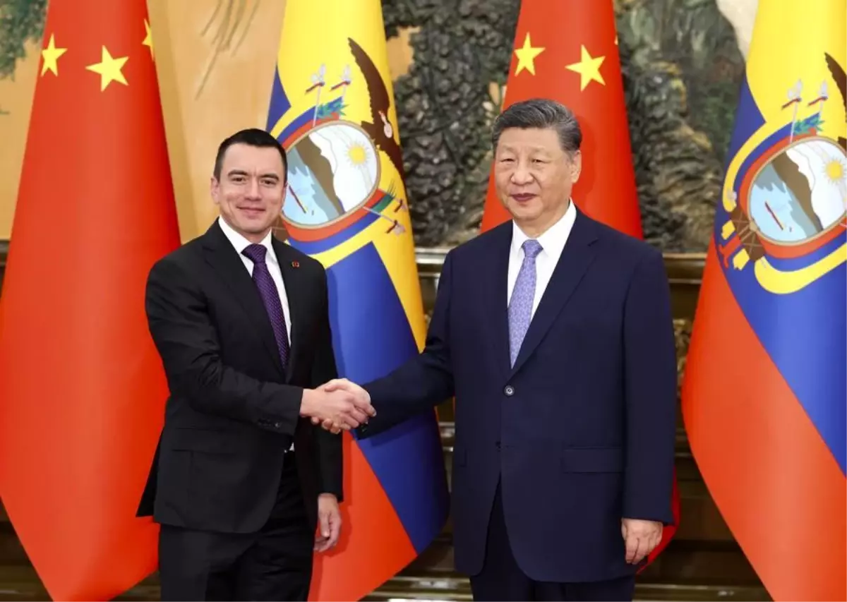 Xi Jinping ve Noboa\'dan Güçlü İşbirliği Vurgusu