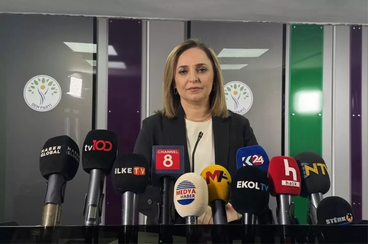 DEM Parti Sözcüsü Doğan: \'Silahların bırakılması ve demokratik siyaset alanının geliştirilmesi talebimiz\'