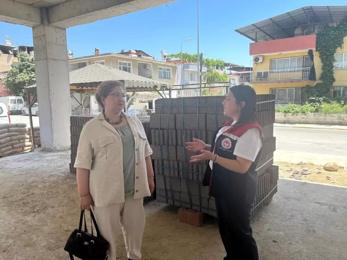 Germencik\'te Yeni Tarım Müdürlüğü Binası İnşaatı Devam Ediyor