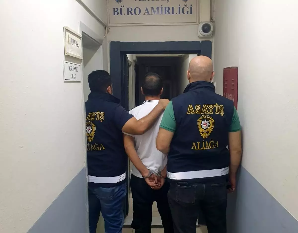 Aliağa\'da Cezaevi Firarisi Yakalandı