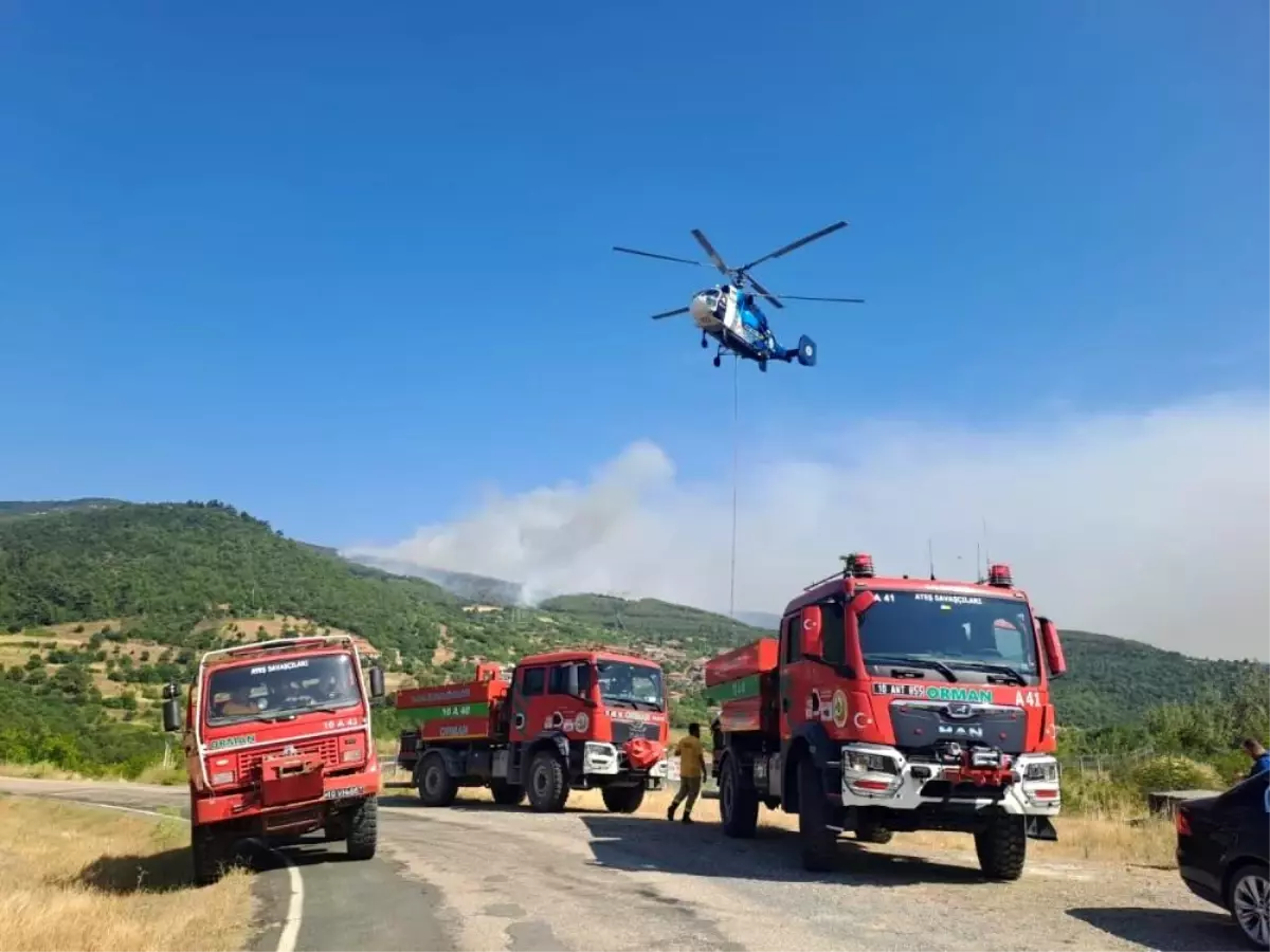 Balıkesir\'de 11 Orman Yangını Kontrol Altında