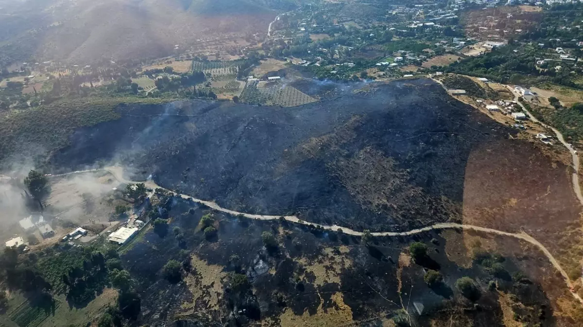Bodrum\'daki Yangın Kontrol Altına Alındı
