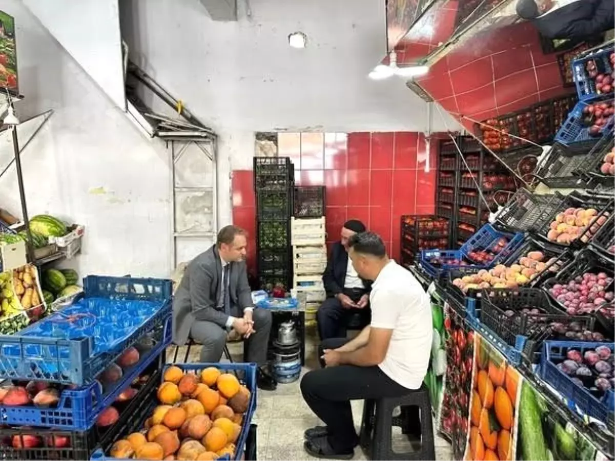 Bulanık Kaymakamı Koşansu\'dan Esnafa Ziyaret