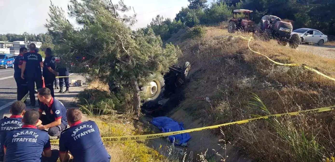 Traktör Devrildi: 3 Çocuk Annesi Hayatını Kaybetti
