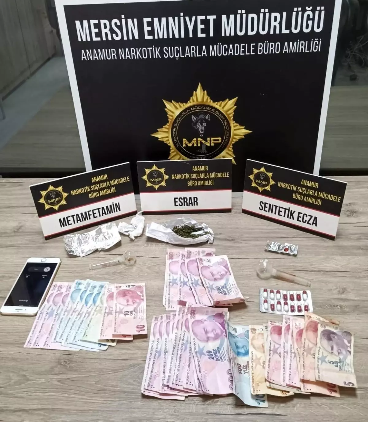 Anamur\'da uyuşturucu operasyonu