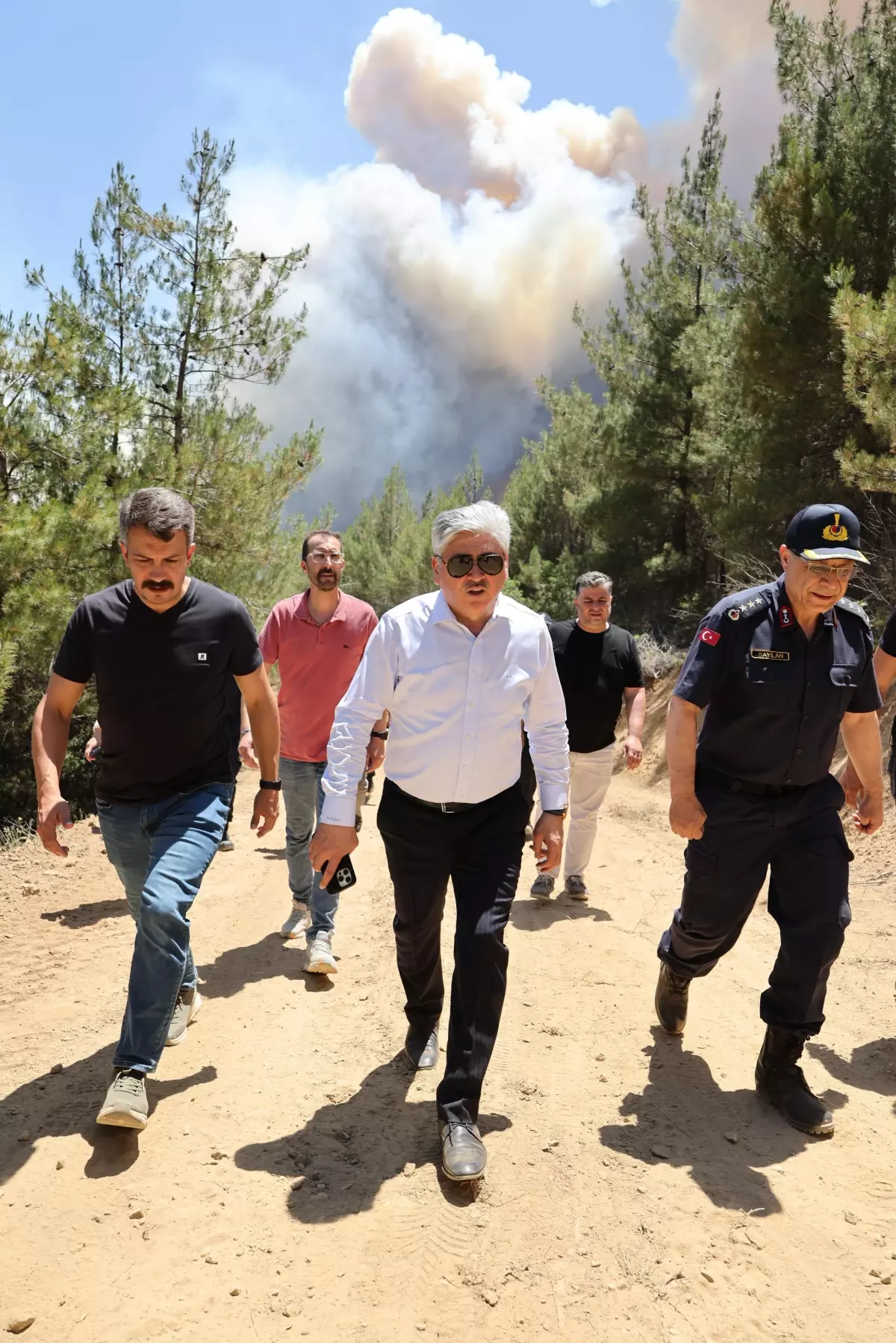 Taraklı\'da Orman Yangınına Hava ve Kara Müdahale