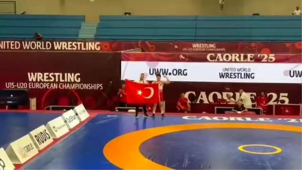 Yusuf Yaser Aksu Avrupa Şampiyonu Oldu