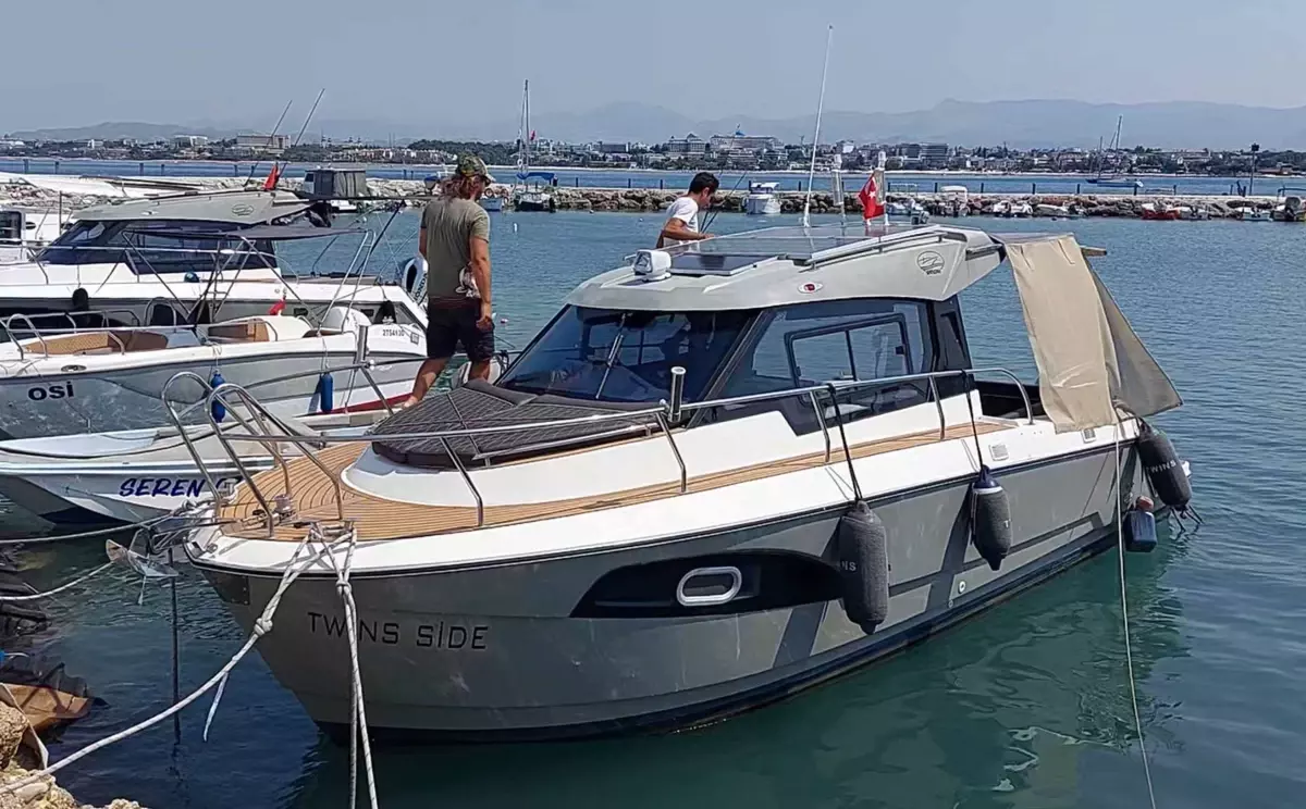 Manavgat\'ta Amatör Balıkçılar Balina Gördü