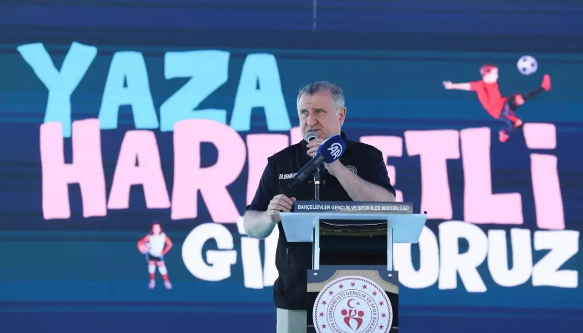 Gençlik ve Spor Bakanı Osman Aşkın Bak: \'Velilere sesleniyorum, çocuklarını spor okullarına getirsin\'