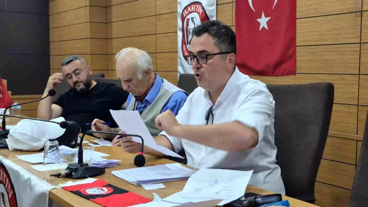 Bartınspor Genel Kurulunda Gergin Anlar