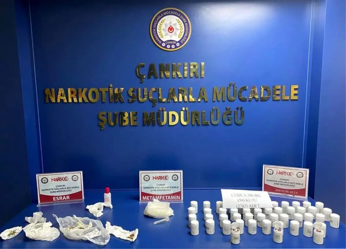 Çankırı\'da Uyuşturucu Operasyonu: 2 Tutuklama