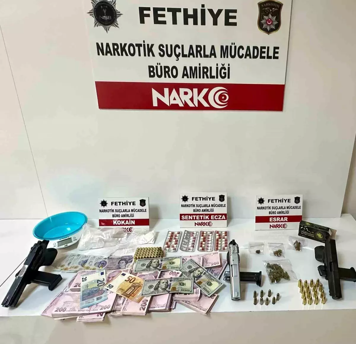 Fethiye\'de Uyuşturucu Operasyonu: 5 Tutuklama