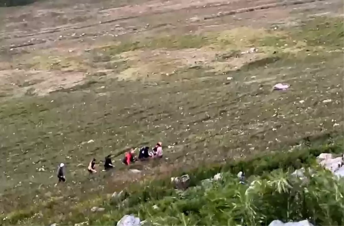 Ardahan\'da Kaza: Araç Uçuruma Yuvarlandı