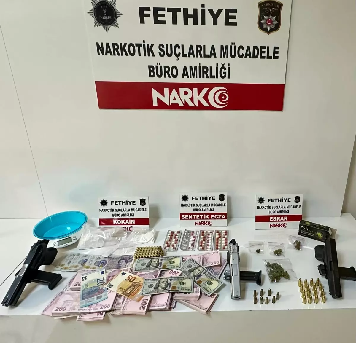 Fethiye\'de Uyuşturucu Operasyonu: 7 Gözaltı