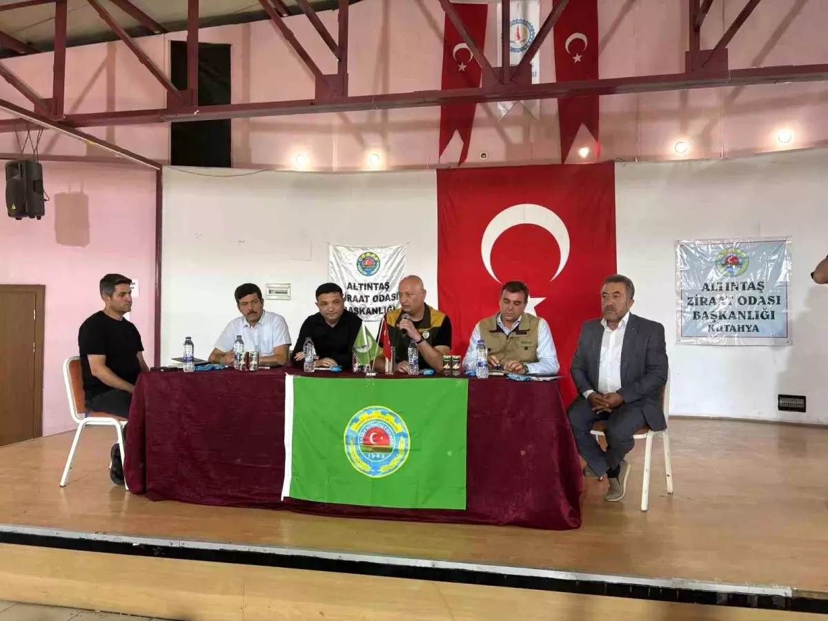 Altıntaş\'ta Tarım Konseyi Toplantısı