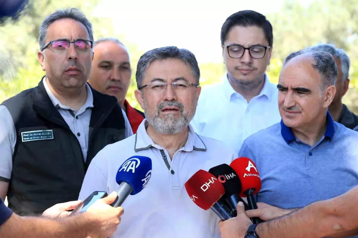 Bakan Yumaklı: Orman Yangınlarıyla Mücadele Devam Ediyor