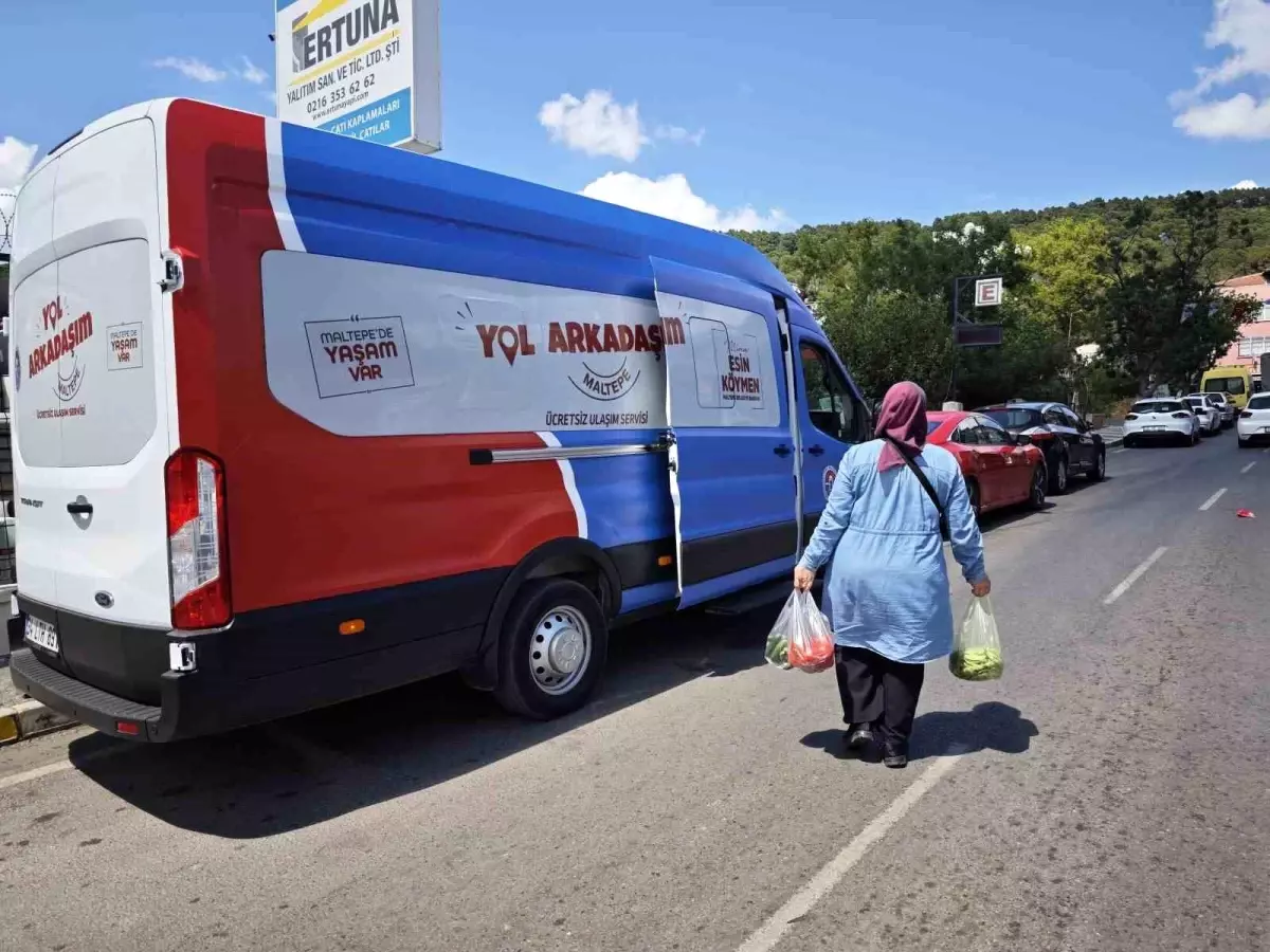 Maltepe’de Ücretsiz Ulaşım Seferleri Başladı