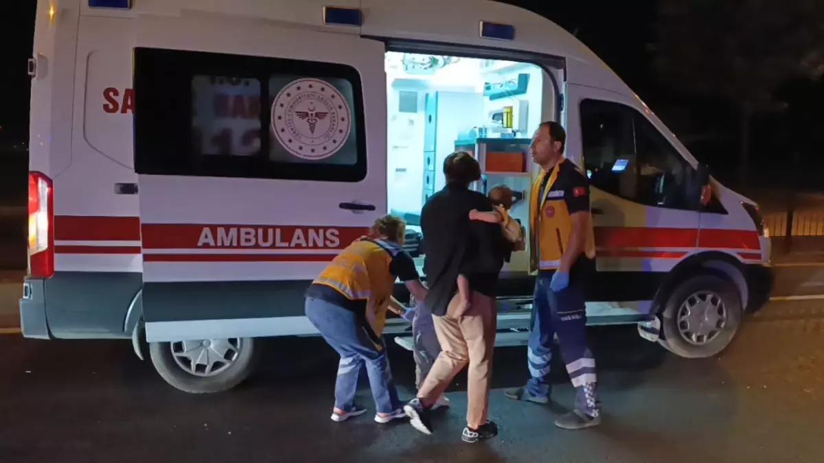 İnegöl\'de Zincirleme Kaza: 4 Yaralı