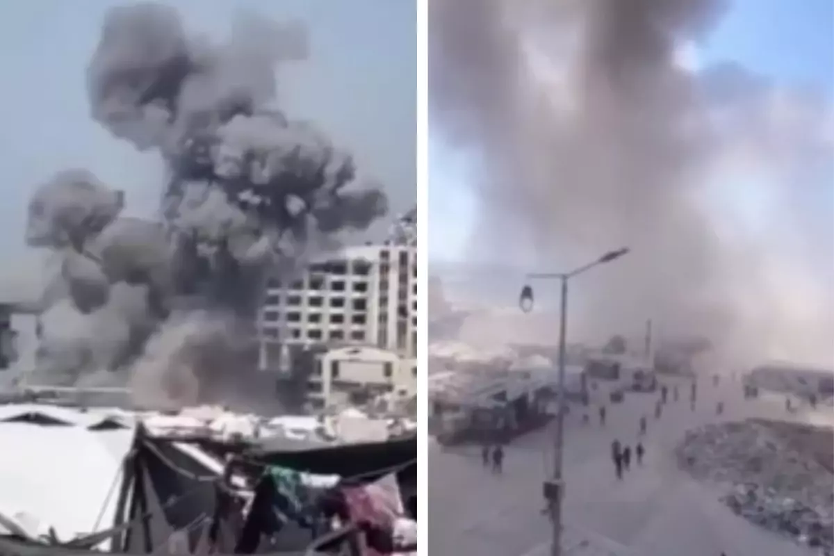 İsrail Gazze\'de plajı bombaladı! 21 ölü