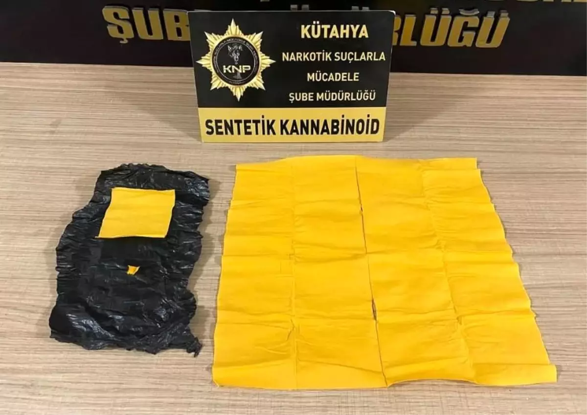Kütahya\'da Uyuşturucu Operasyonu: Bir Şüpheli Tutuklandı